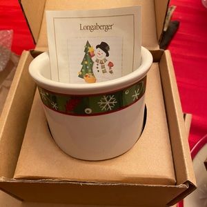 Longaberger 1 pt crock
